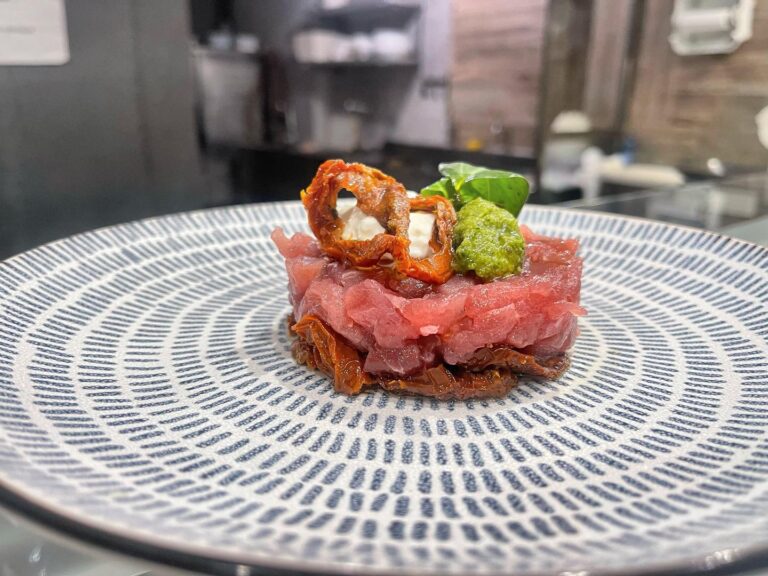 alt="tartare Casa del pesce"